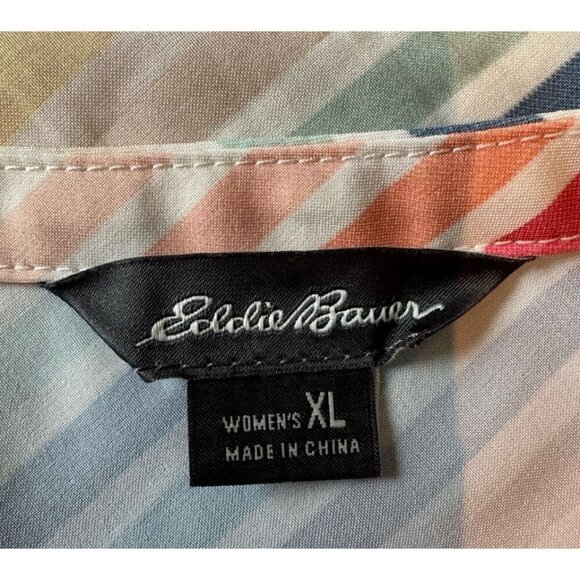 Eddie Bauer, XL Spin Drift Easy Tank Dress, UV, SPF 50 Multicoloured - Picture 7 of 8